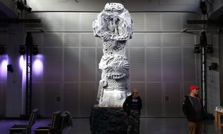 〈표 5〉 형상 생성형 사례 분석: 《Digital Grotesque III》